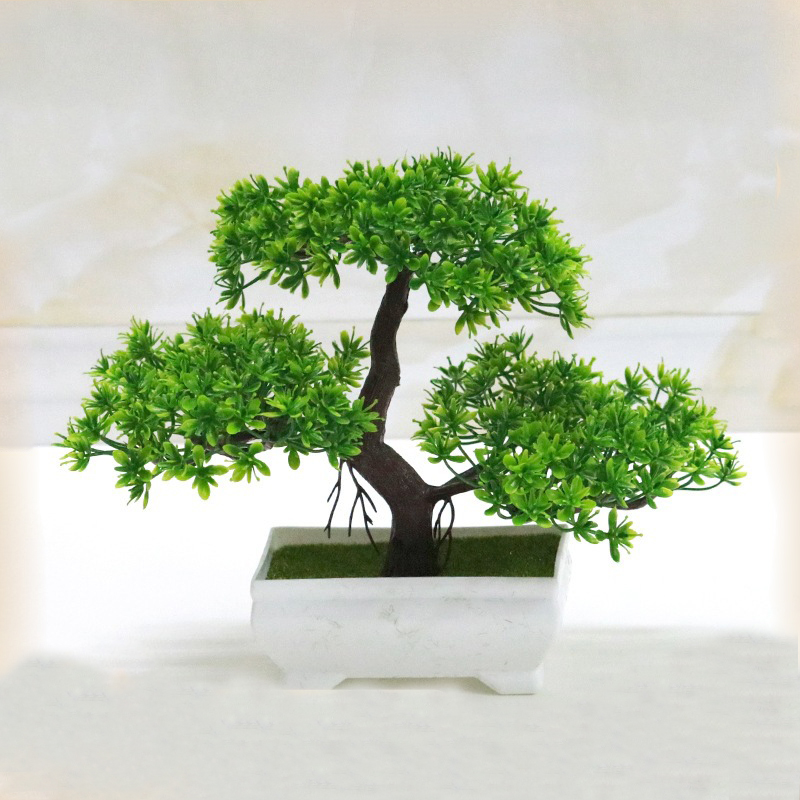 Bonsai Garden For Desk - Kunstmatige Bonsai Plastic Bionische Nep Plant