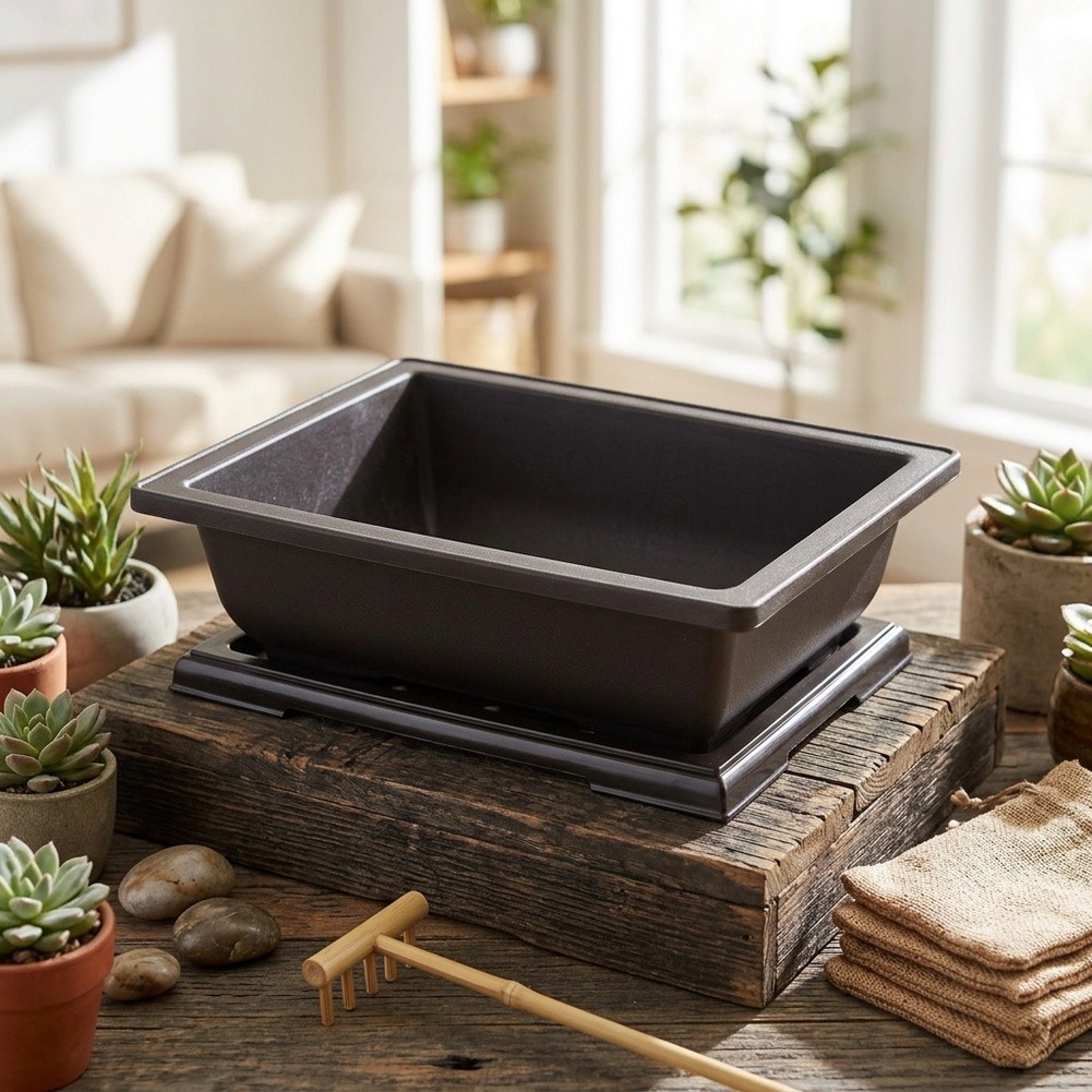 Plantenpot, opvangschotel, bon - Bonsai Garden Backyard recensie en prijs