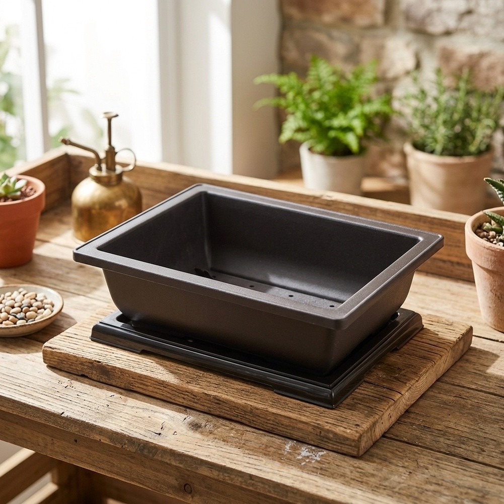 Plantenpot, opvangschotel, bon - Bonsai Garden Backyard recensie en prijs