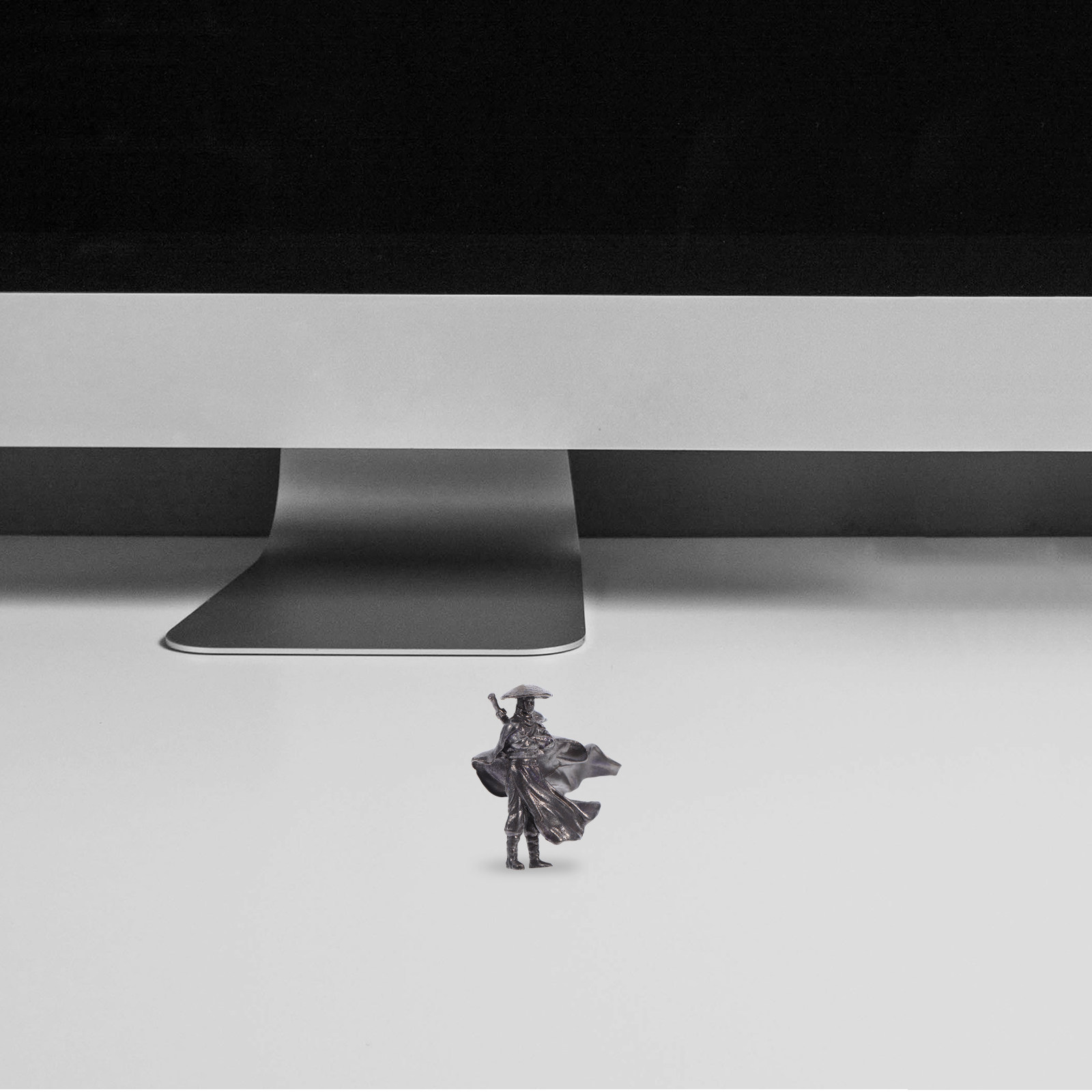Mini Chinese krijger, metalen  - Bonsai Garden For Desk recensie en prijs