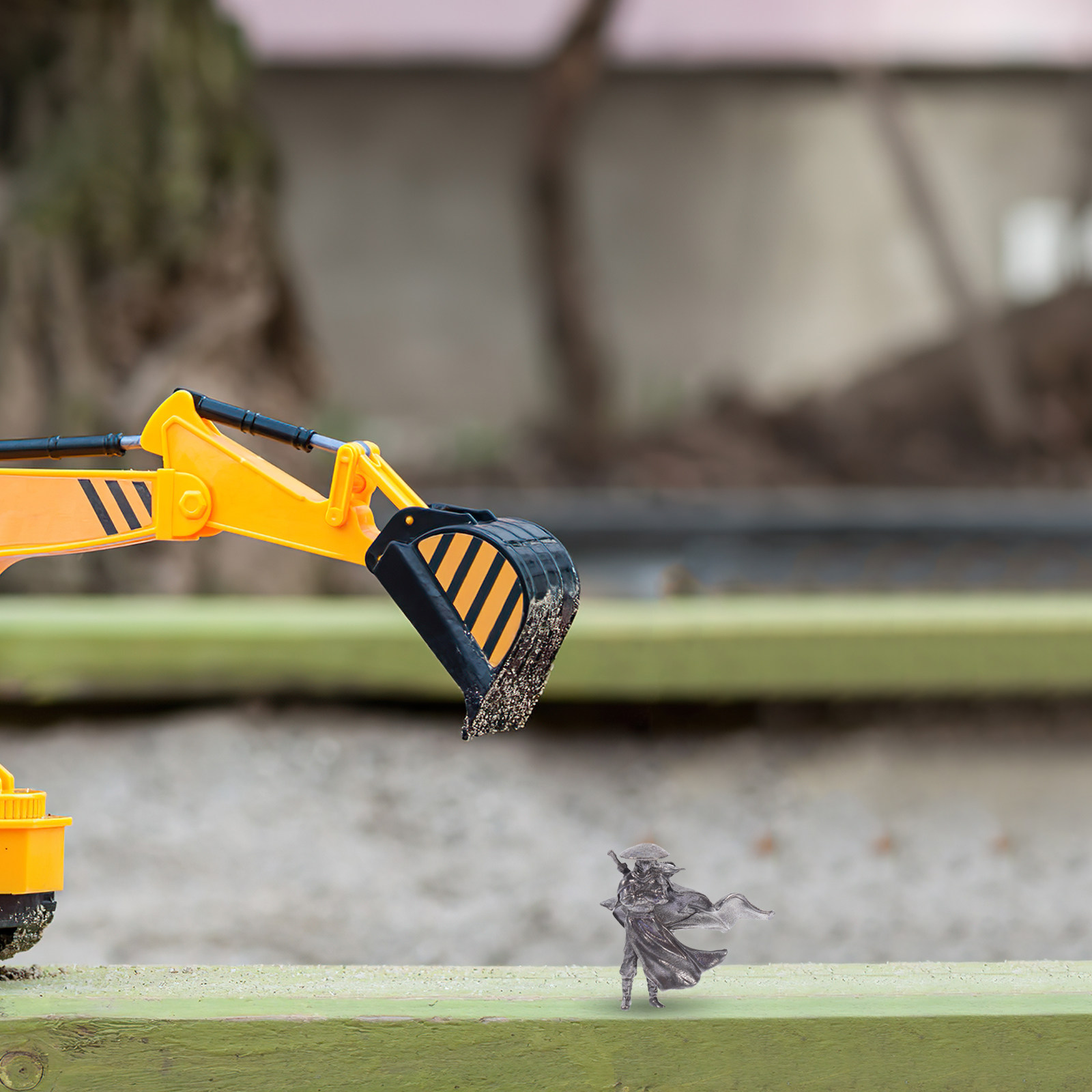 Mini Chinese krijger, metalen  - Bonsai Garden For Desk recensie en prijs
