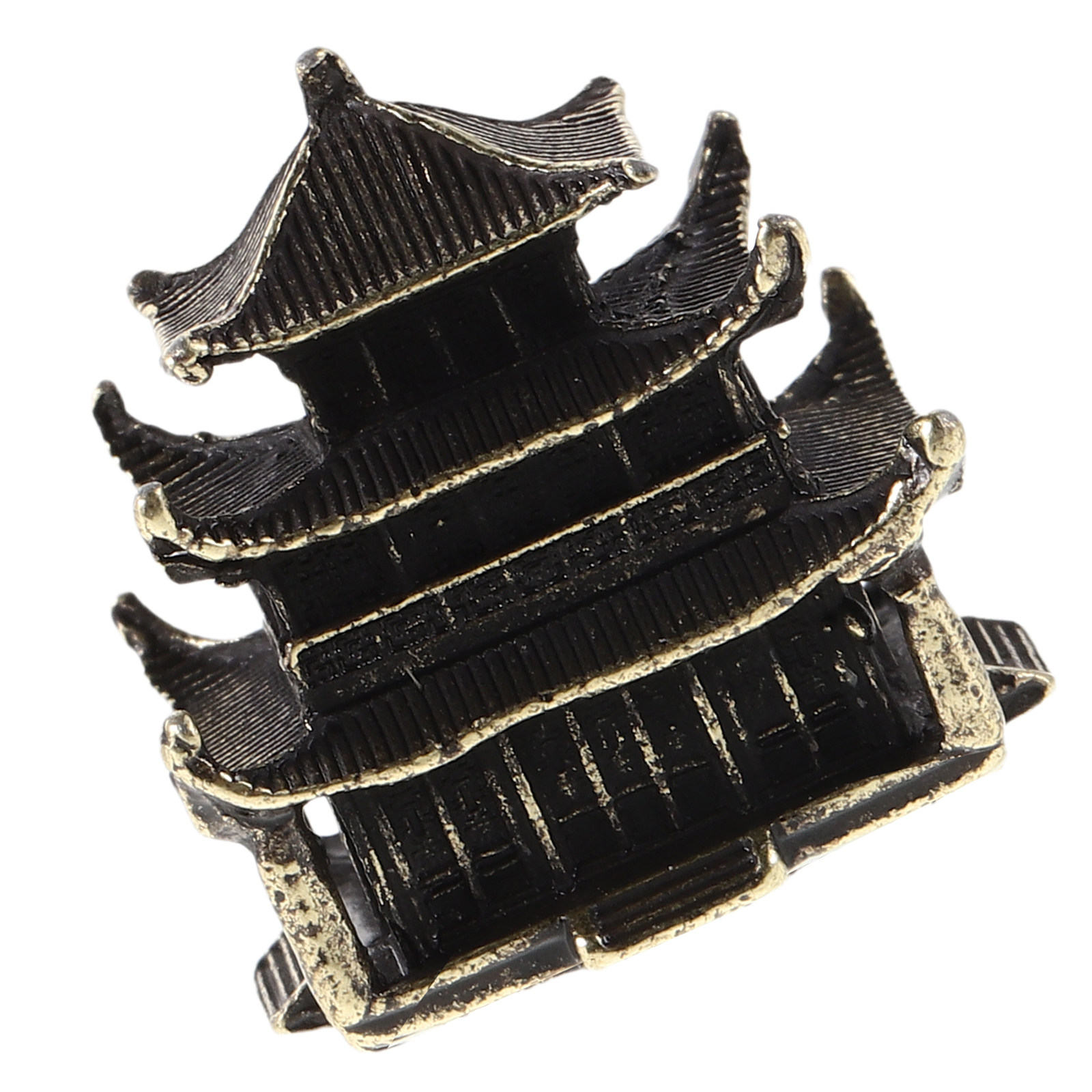 Mini messing pagode, antieke p - Bonsai Garden For Desk recensie en prijs