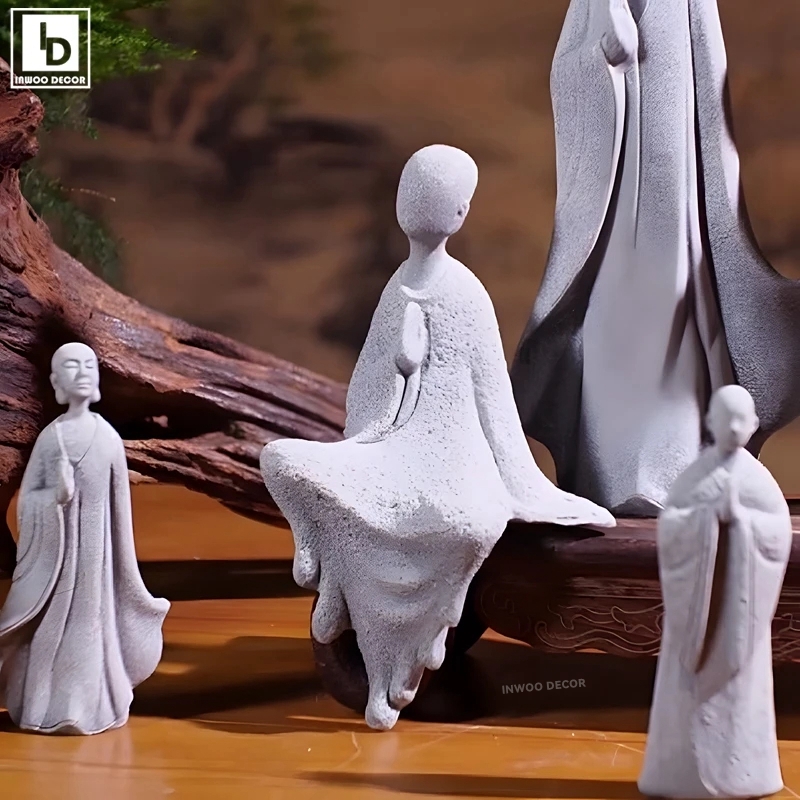 Stenen Boeddhabeeld Kleine Mon - Bonsai Garden For Desk recensie en prijs