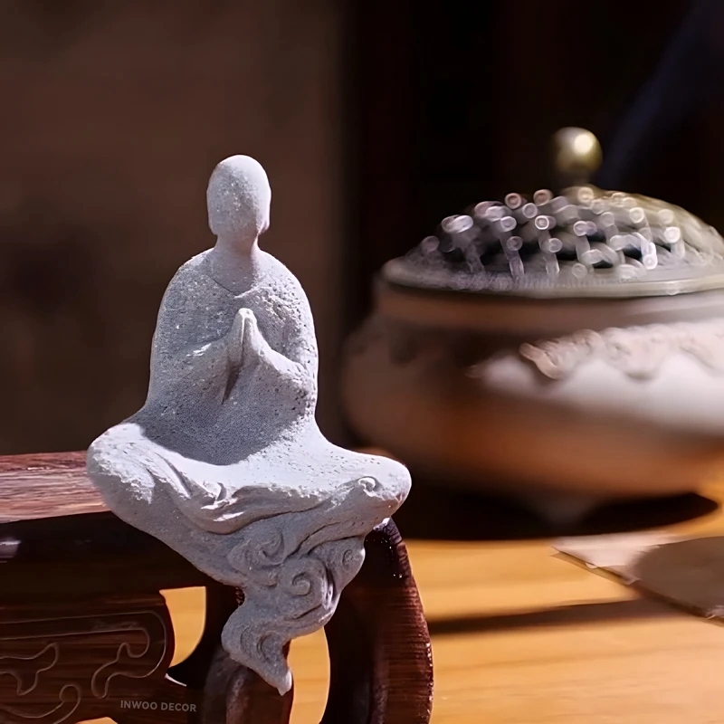 Stenen Boeddhabeeld Kleine Mon - Bonsai Garden For Desk recensie en prijs